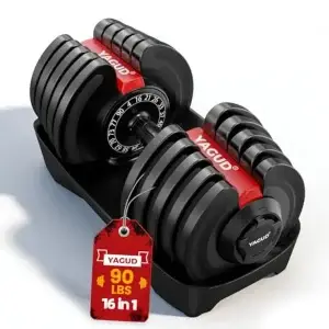 Adjustable Dumbbell Set 90 lbs