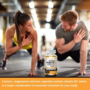 Calcium Magnesium Zinc Vitamin D3 Capsules
