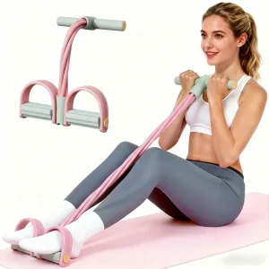 Adjustable Resistance  Band Home Gym Equipment for Waist Leg Arm Full Body Training